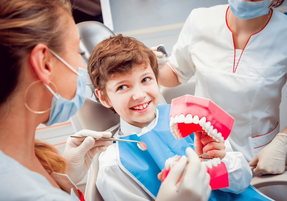 crianças com medo de dentista